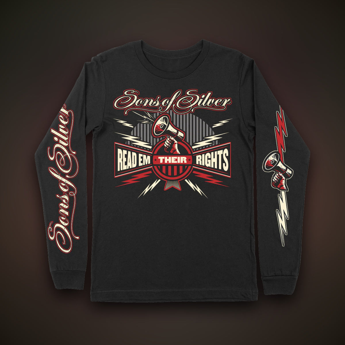 Read 'Em Their Rights Long Sleeve T-Shirt — photo 1 of 2