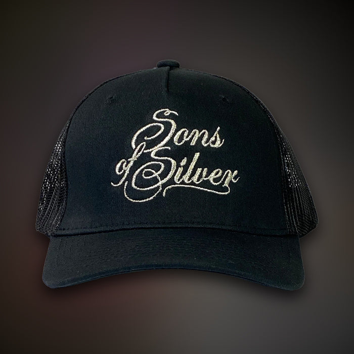 Script Logo Trucker Hat (Black Or White) — photo 1 of 6