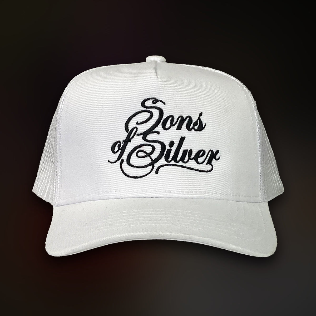 Script Logo Trucker Hat (Black Or White) — photo 2 of 6