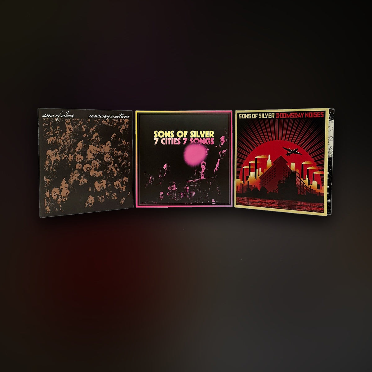 Vinyl Bundle: 7 Cities 7 Songs + Runaway Emotions + Doomsday Noises & Ordinary Sex Appeal — photo 2 of 5